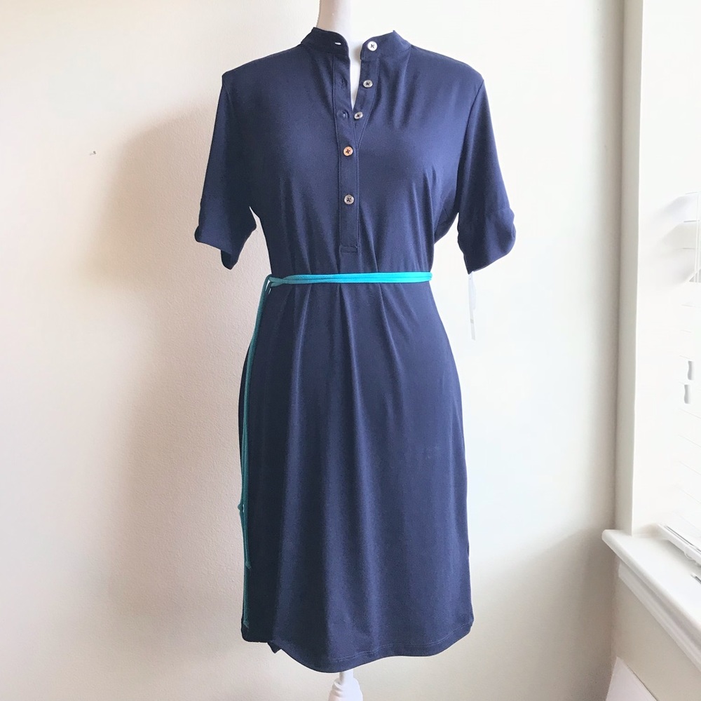NWT! Sharagono Navy Dress